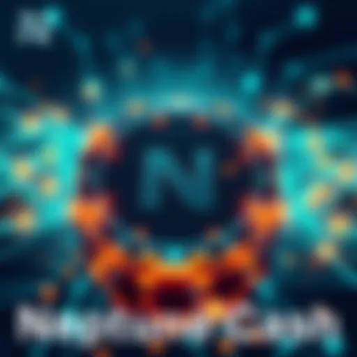 Visual representation of Neptune Cash blockchain highlighting privacy features and security against quantum threats.