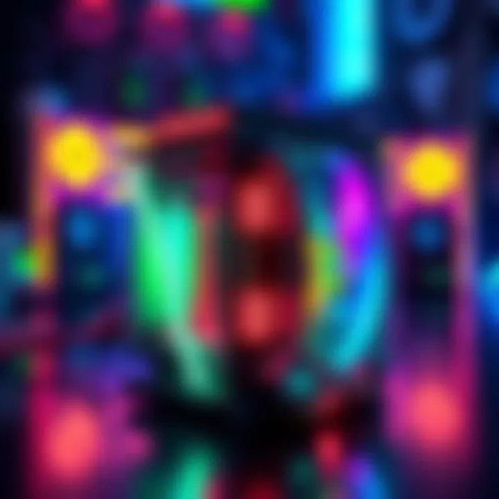 Nerdminer v2 showcasing colorful animations and lights, highlighting its design as a visual gadget rather than a mining tool