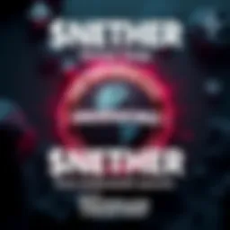A digital representation of the $NETHER token with a dark, mysterious background indicating its Underworld theme, featuring elements of utility and exclusivity.
