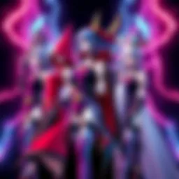 Four new costumes for Stellar Blade featuring Bayonetta's style showcased together