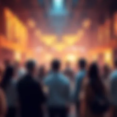 New Insights Revealed People discussing recent findings in a forum, sharing thoughts and ideas.