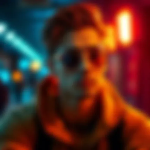 A person updating their online profile picture with a fresh and vibrant image, showcasing individuality and style.