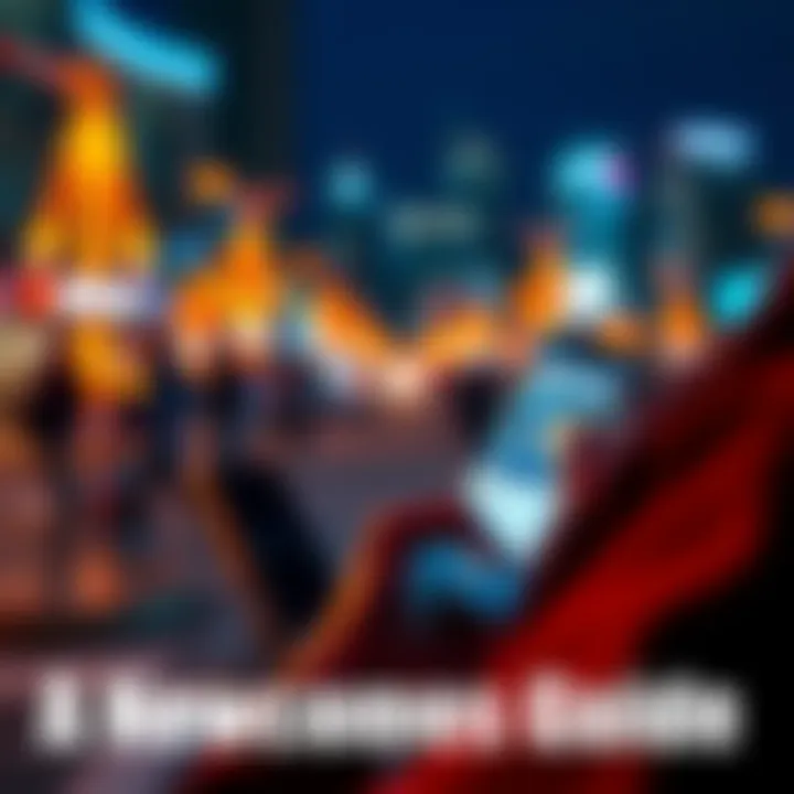 Newcomer engaging with Atlas Earth app A person exploring the Atlas Earth app on a smartphone, focused on completing challenges and earning points