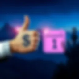 New Zealand Capital Gains Tax Proposal A graphic showing a thumbs up with a dollar sign and a calendar marking one year, symbolizing no capital gains tax after one year in New Zealand.