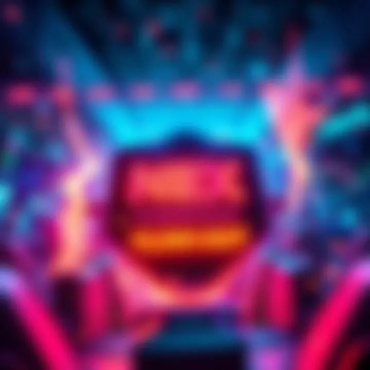 NEX Powerdrop event graphic showing 10,000 USDT prize with trading visuals and excitement