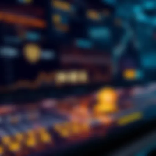 A view of the Nexo crypto platform highlighting PAX Gold and Tether Gold holdings with security indicators