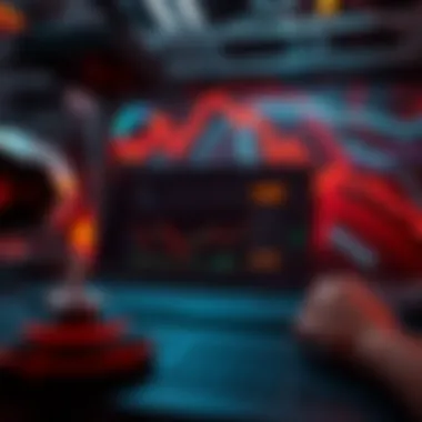 A screenshot of the Nexo platform showing the main trading interface with missing advanced features