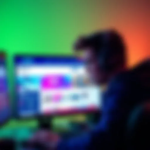 A frustrated user looks at a computer screen showing Nexo's website with multiple redirects, highlighting confusion.