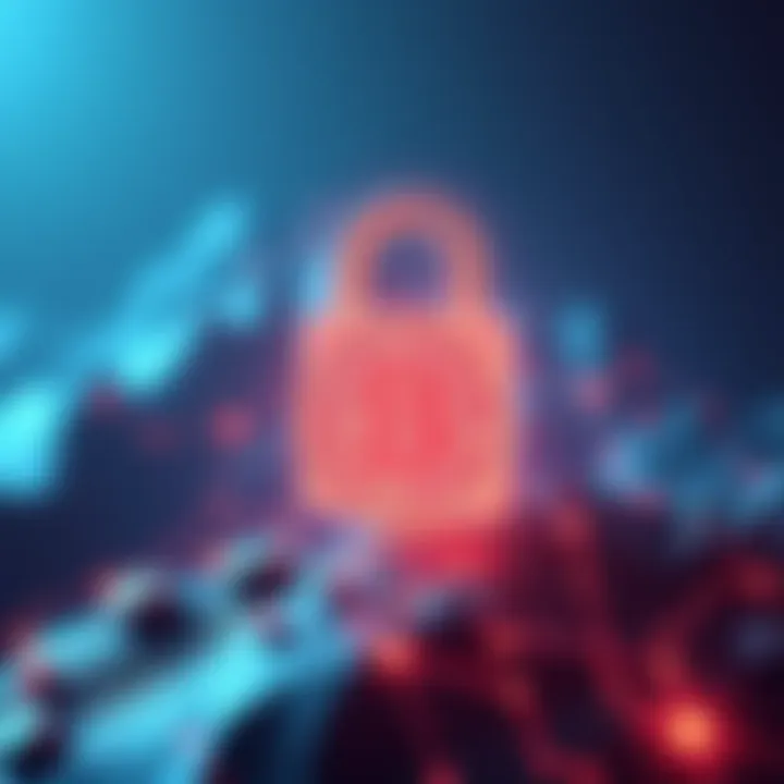 A graphic showing a Bitcoin symbol with a lock, representing Nexo's updated requirement for BTC withdrawals