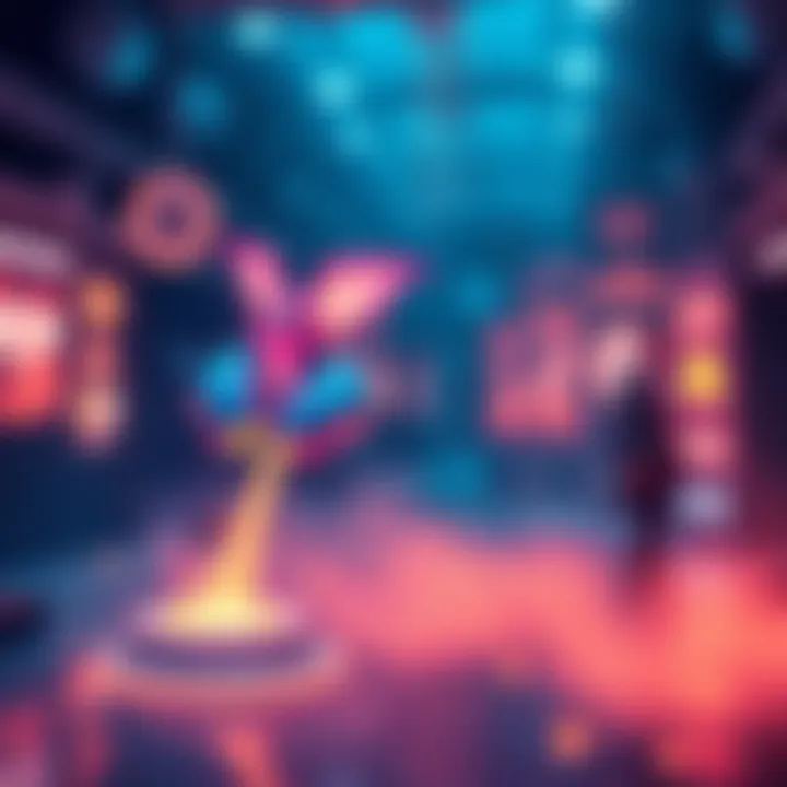 A vibrant and engaging NFT art piece showcasing creativity and innovation