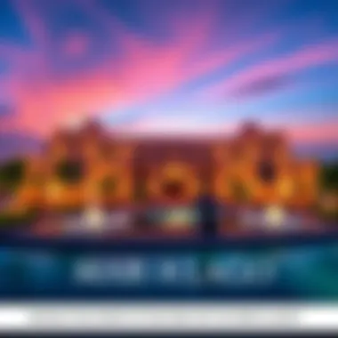 A digital depiction of Mar-a-Lago represented as an NFT, showcasing vibrant colors and artistic design elements.