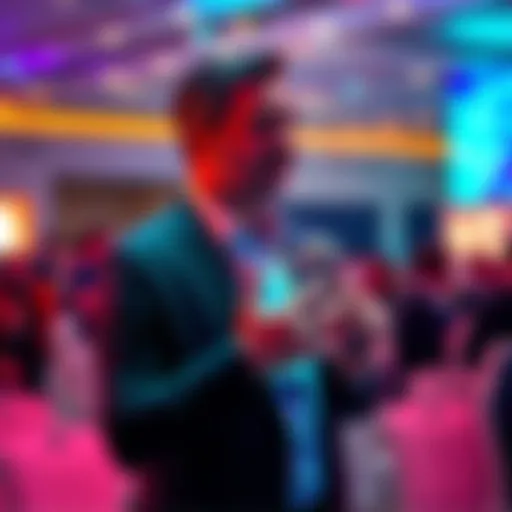 Nicolas Kokkalis speaking at the Consensus event, showcasing potential growth for Pi Network