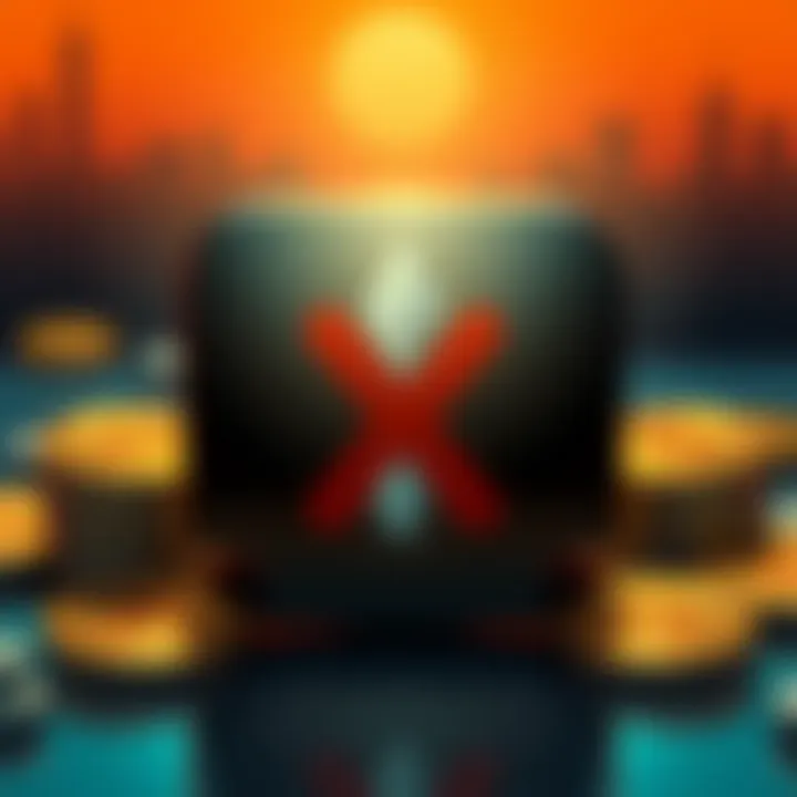 Njalla Stops Accepting Monero Payments A graphic showing a payment icon with a crossed-out Monero logo symbolizing Njalla discontinuing Monero support