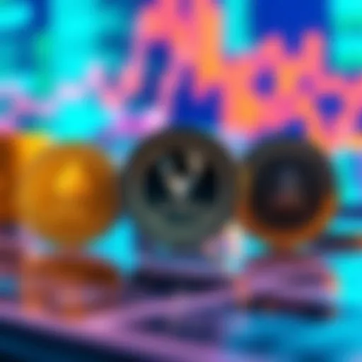 A graphic showing cryptocurrency exchanges with ETH, Zcash, and Monero icons, highlighting no KYC process.