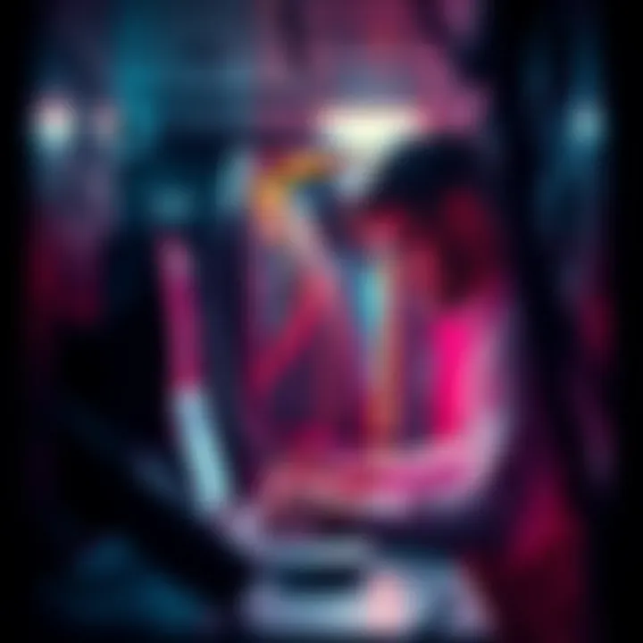 Node Setup Guide A beginner setting up a computer node with network cables and a connection diagram