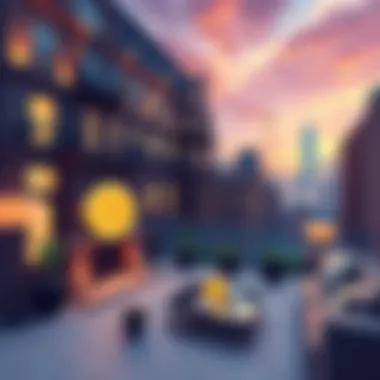 NYC apartment with Bitcoin symbol An illustration showing a luxurious NYC apartment with a Bitcoin symbol, highlighting the seller's decision to reject a massive crypto offer.