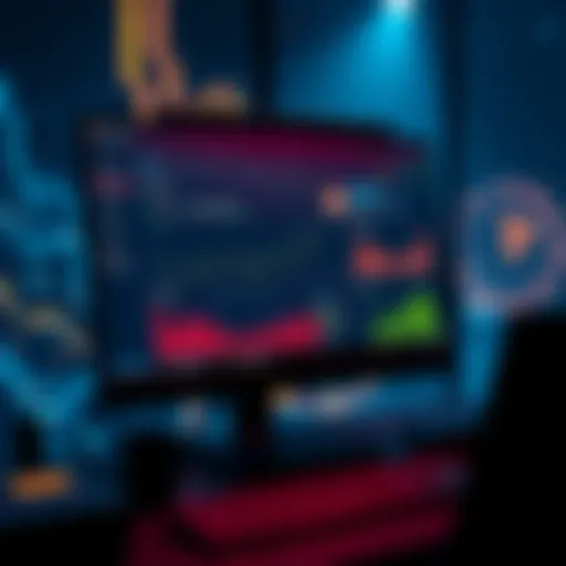 A computer screen showing Ocean.xyz pool interface with mining statistics and charts related to BitAxe