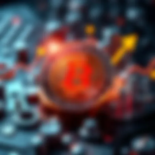 Exciting Future for OG Hard Cap Coin A digital coin symbolizing the OG hard cap coin with innovative features and a bullish trend, surrounded by financial growth icons.