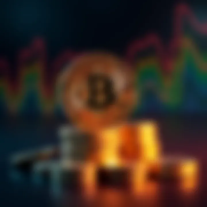 A single Bitcoin on top of a stack of other coins, representing the debate on whether owning one Bitcoin is enough or if more should be collected.