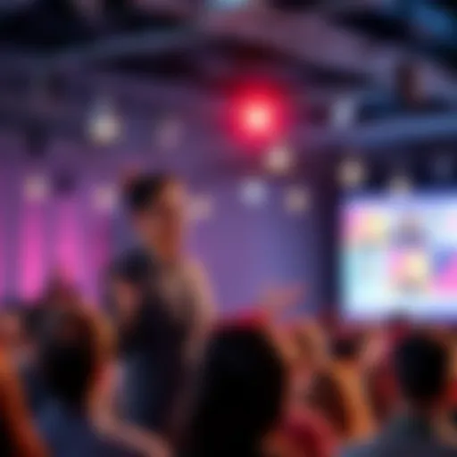 Optimism CEO Discusses New Strategy Optimism CEO presenting a new enterprise strategy to an audience