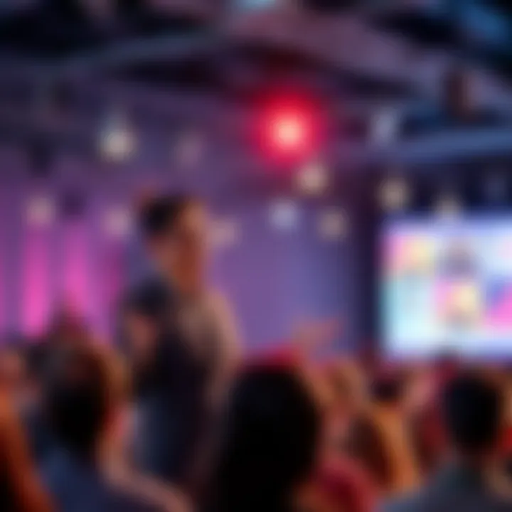 Optimism CEO Discusses New Strategy Optimism CEO presenting a new enterprise strategy to an audience