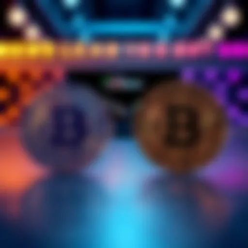 Visual representation of OUSD and USDC stablecoins side by side, highlighting their features and market positions.