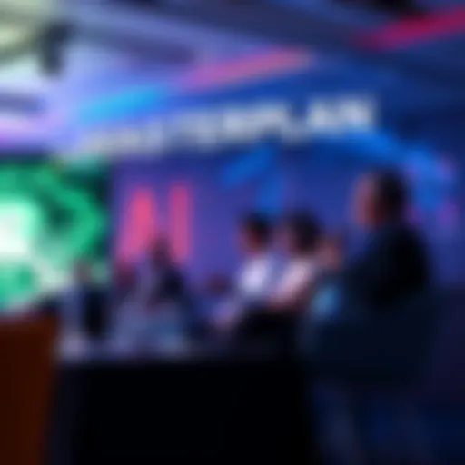Leaders from Nvidia, Intel, and Google discussing AI's role in regulated industries at a conference