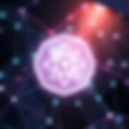 Paradox cryptocurrency logo featured on a digital Polygon Network backdrop, illustrating the blend of social experimentation and trading activity.