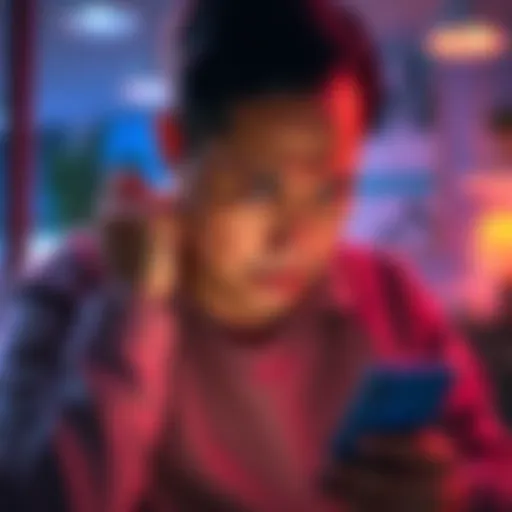 A frustrated parent looking at a phone with money transfer issues, holding their head in disappointment