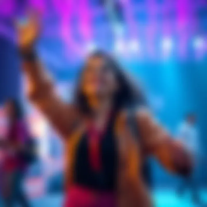A young woman is celebrating after being shortlisted for the OA round of Myntra's WeForShe 2026 hackathon, expressing excitement and hope for the upcoming challenge.
