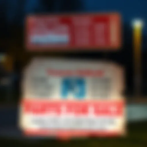 A sign displaying parts for sale with prices and contact information, aimed at potential buyers for funding a new purchase.