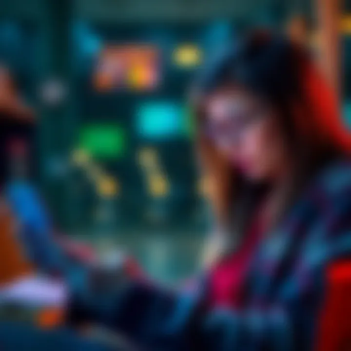 A worried cardholder checks their email for unauthorized password reset requests while looking at their bank account on a phone.