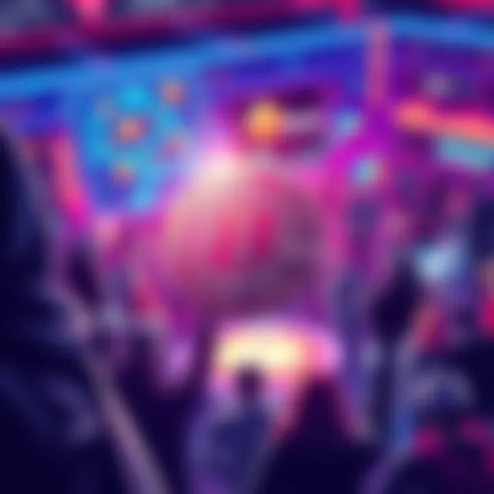 An illustration depicting the Patos Meme Coin with a vibrant community background and graphics of blockchain elements, symbolizing the upcoming CEX launch