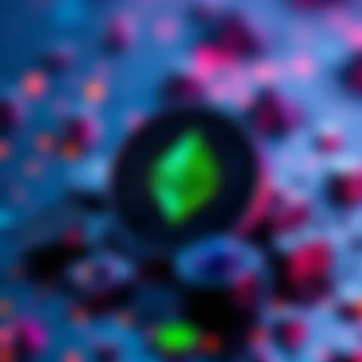 Graphic showing the $PATOS token with Solana and Ethereum logos, symbolizing a crypto boom and presale success.