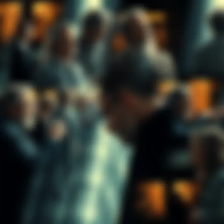 A collage of various life scenarios showing repetition, like a person facing the same situation in different settings, symbolizing life's recurring patterns.