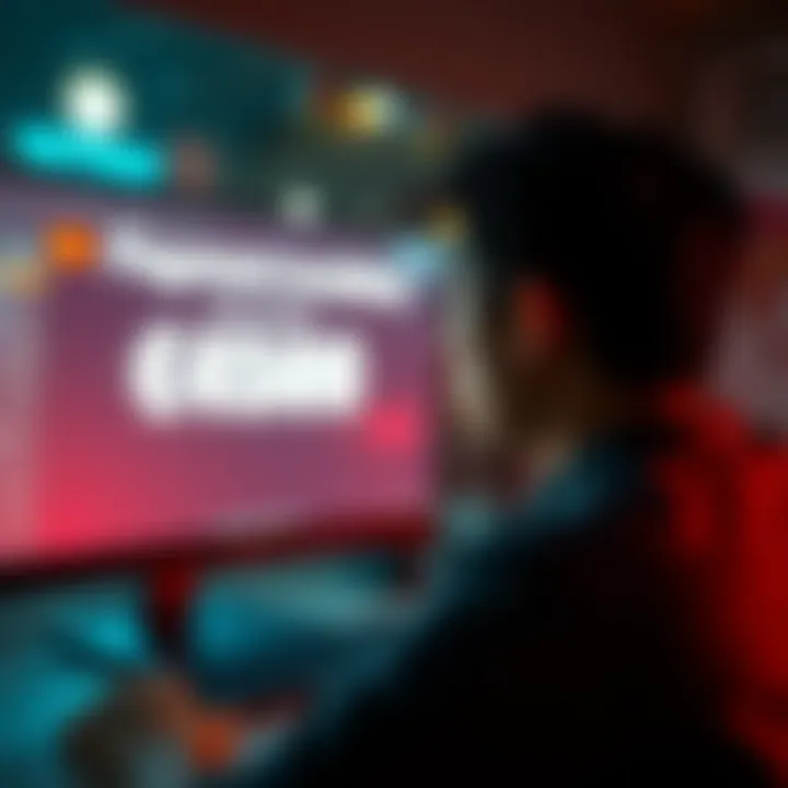 Payment Issues Between Germany and Vietnam A frustrated person looks at a computer screen displaying a failed transaction message related to a โฌ4500 transfer to Vietnam.