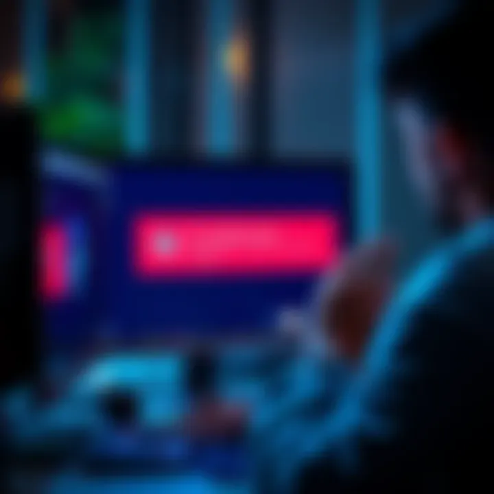 A person looking frustrated at a computer screen showing a 'no compatible assets' error message while trying to send cryptocurrency purchased through PayPal.