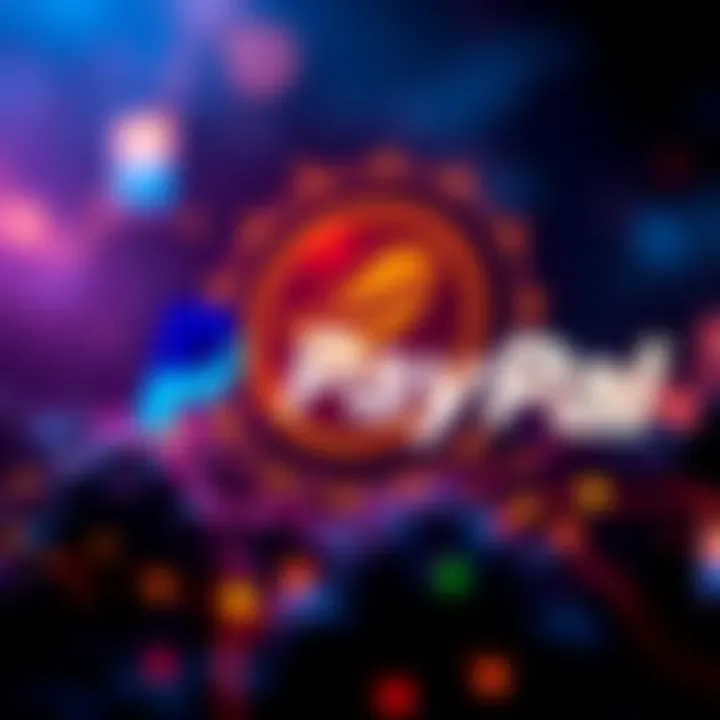 Graphic showing PayPal logo alongside Solana logo with arrows indicating transactions