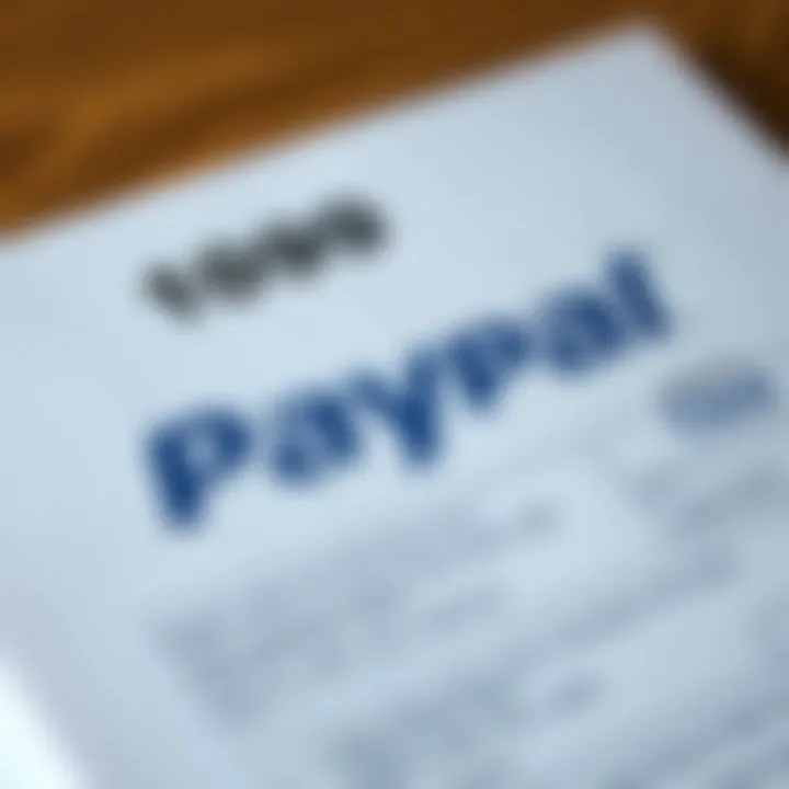 Paypal Tax Form A close-up of a Paypal 1099-DA tax form with highlighted sections for reporting short-term transactions