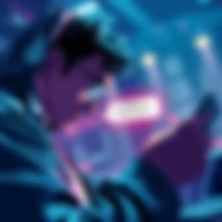 A frustrated person checking their cryptocurrency wallet with a notification of a pending deposit at Kraken, looking for answers.