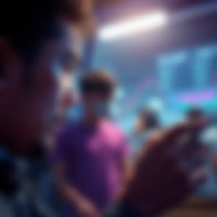 A frustrated person looking at their phone, showing a pending transaction notification for USDT funds.