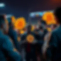 A group of people sharing their Bitcoin balances and experiences with cryptocurrency