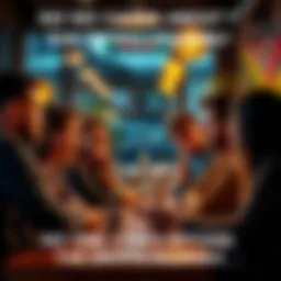 A group of friends looks confused while discussing Bitcoin at a coffee shop, highlighting the lack of interest in cryptocurrency among them.