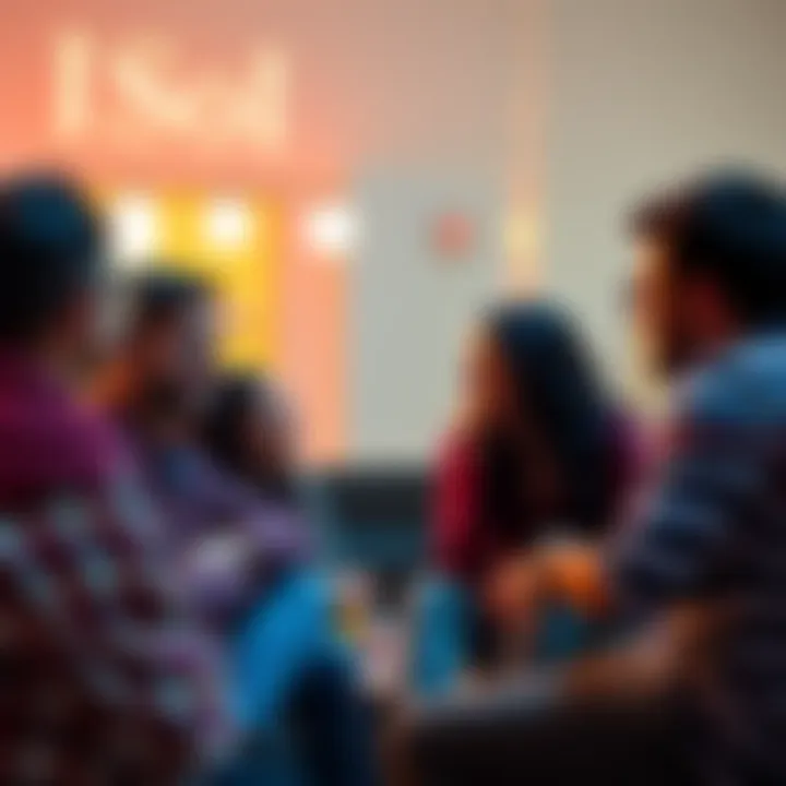 A group of people sharing their thoughts and feelings about Sol cryptocurrency in an informal setting