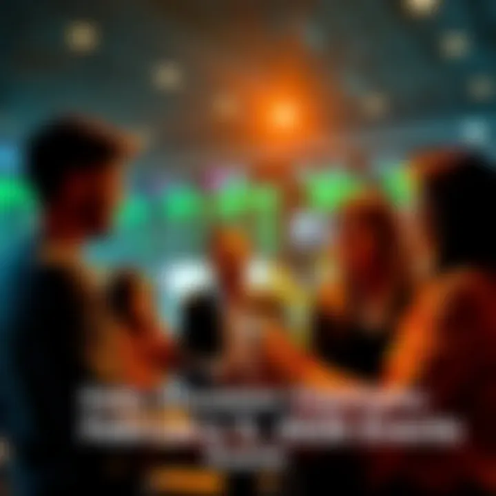 A group of people sharing insights on trading strategies in a lively discussion