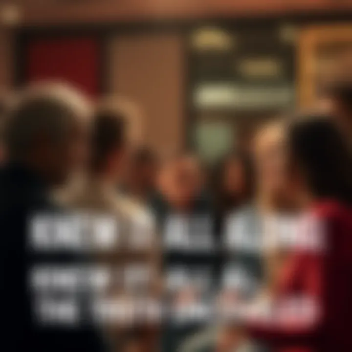 A group of people engaged in a conversation, sharing their thoughts on common beliefs and truths they feel strongly about.
