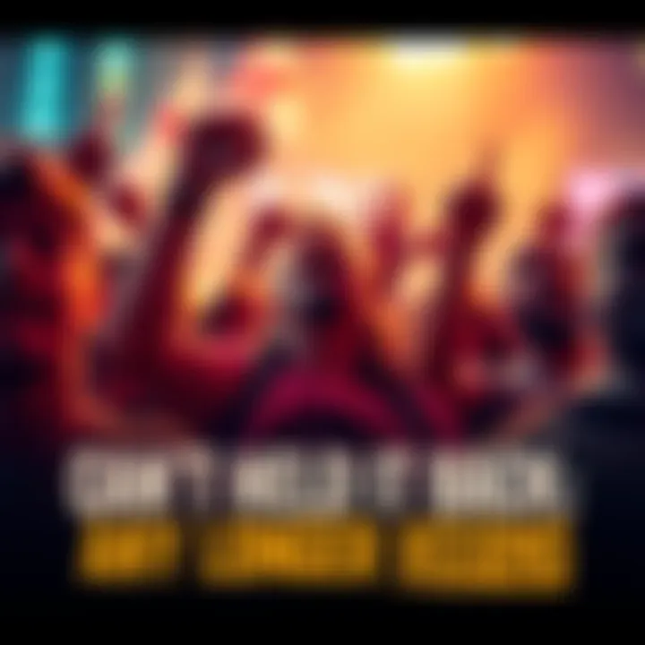 A group of people raising their voices in protest, showing signs of frustration and concern over societal issues.