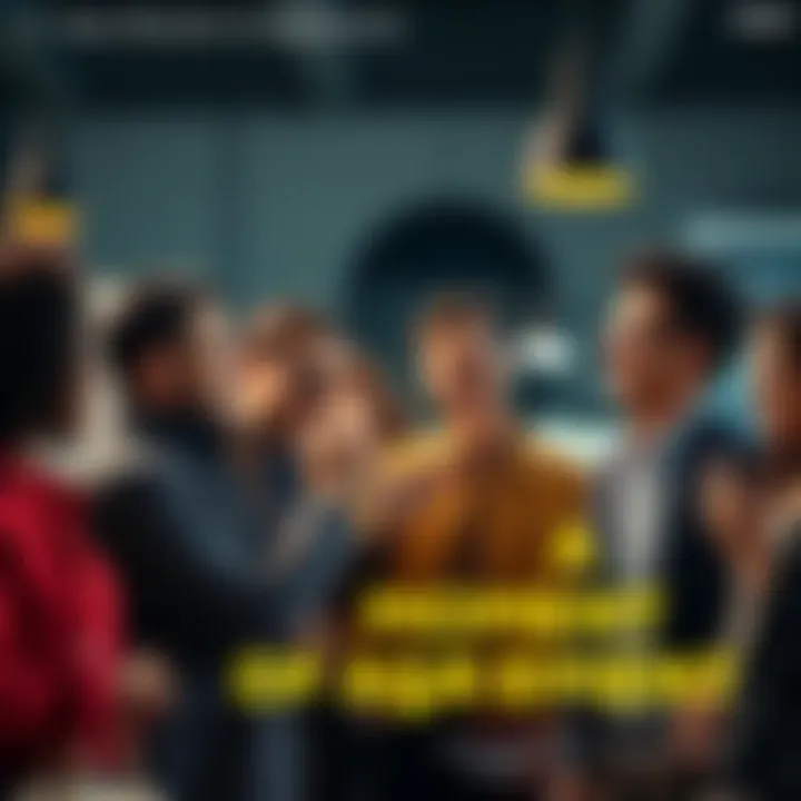 People talking in agreement A group of diverse people engaged in a lively discussion, nodding in agreement with each other's viewpoints, symbolizing open dialogue.