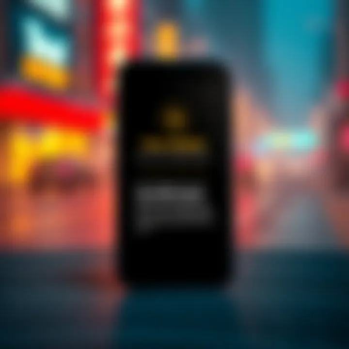 A smartphone screen displaying a warning about the Pera Wallet service shutting down, urging users to withdraw their funds before April 9.