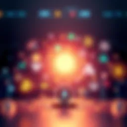 Launch of Perpetual DEXs on Multiple Blockchains Visual representation of various blockchain logos interconnected, symbolizing the emergence of multiple perpetual decentralized exchanges and the complexity of liquidity.